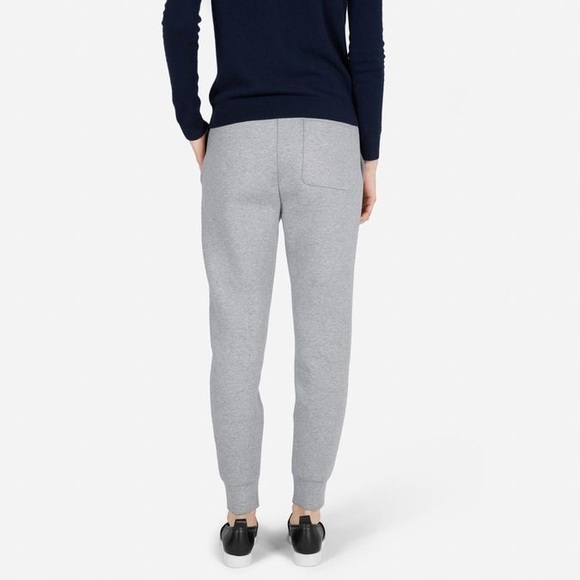Everlane Street Fleece Gray Sweatpants - Picture 2 of 5
